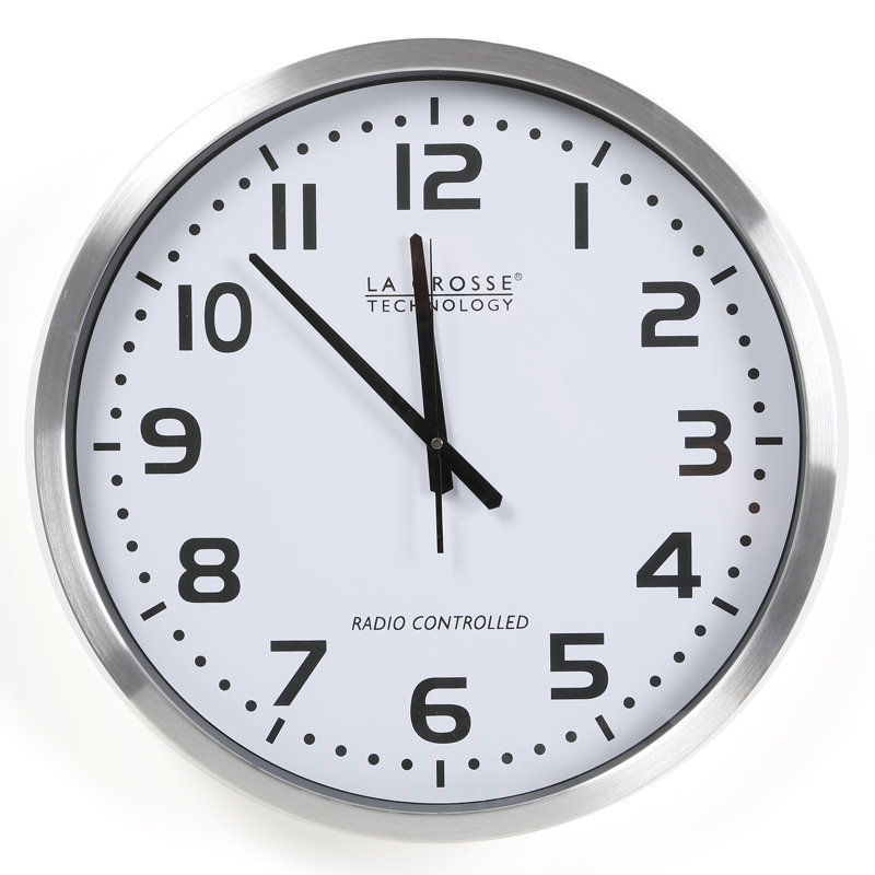 La Crosse Technology 20" Atomic Analog Clock & Reviews Wayfair